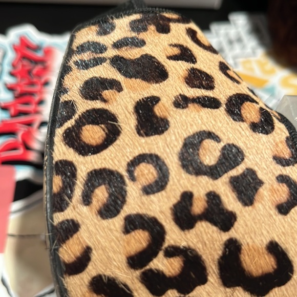 Aldo platform peep toe heel 5’ heel size 40 US9 Leopard Print - Picture 2 of 4